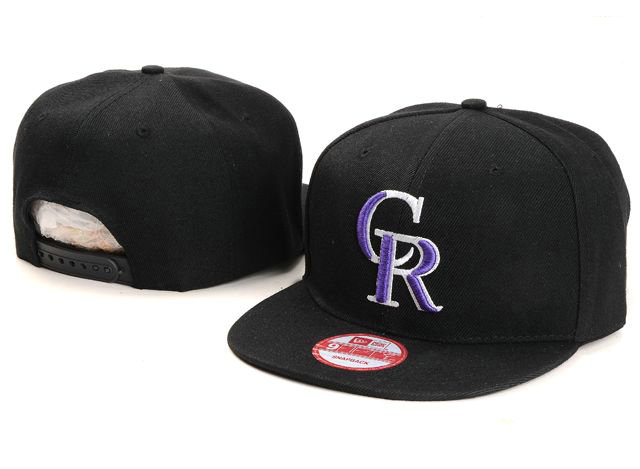 MLB Colorado Rockies Snapback Hat NU01